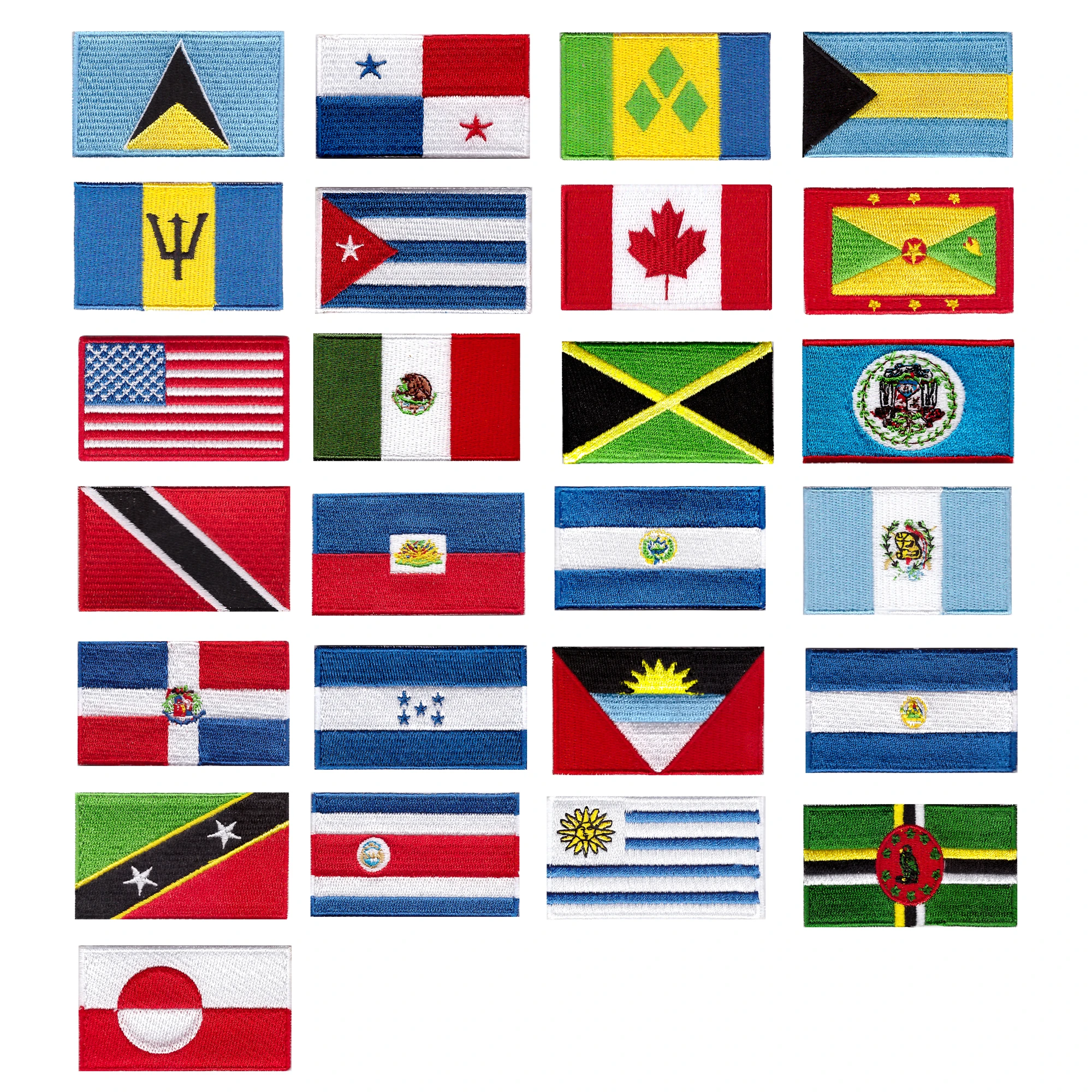 Bendera Negara Amerika Utara