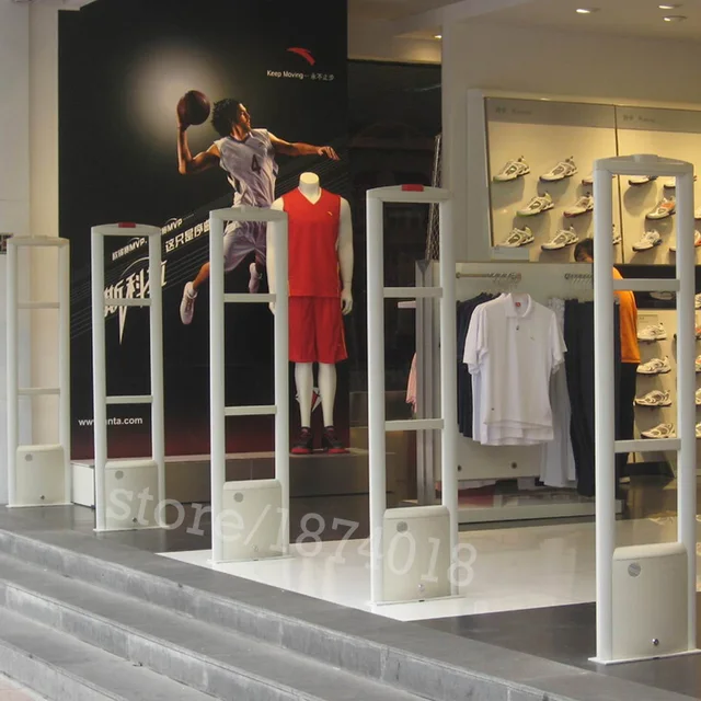 RF 8.2Mhz eas system retail cloth store anti theft system security