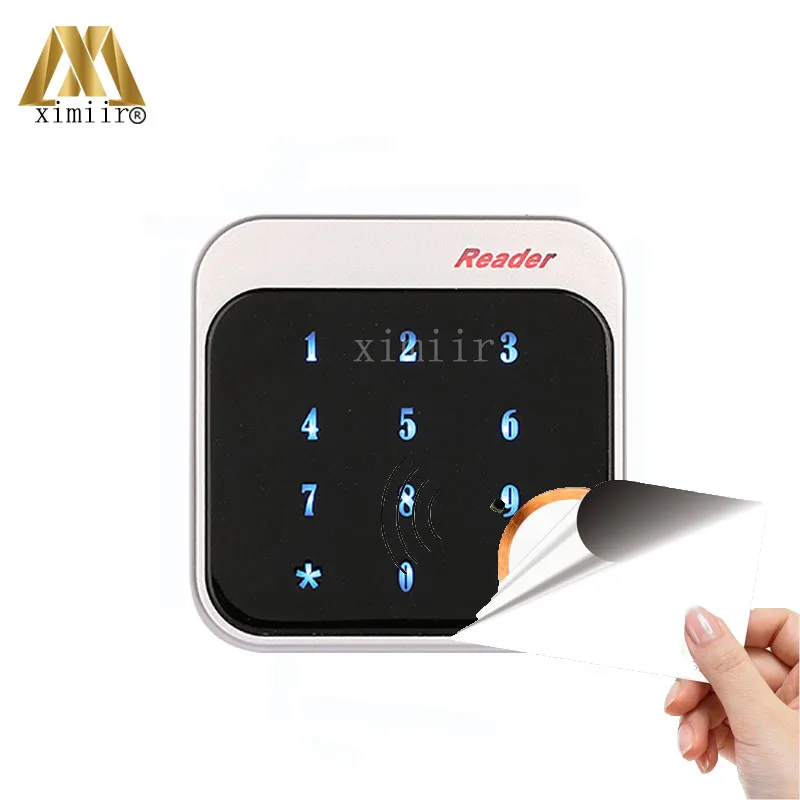 New Arrived ZK R352M IP65 Waterproof Wiegand Card Access Reader 13.56KHZ IC Card Reader With Keypad For Access Control System f3 finger pin free shipping fingerprint access control reader with keypad waterproof structure design ip65 waterproof