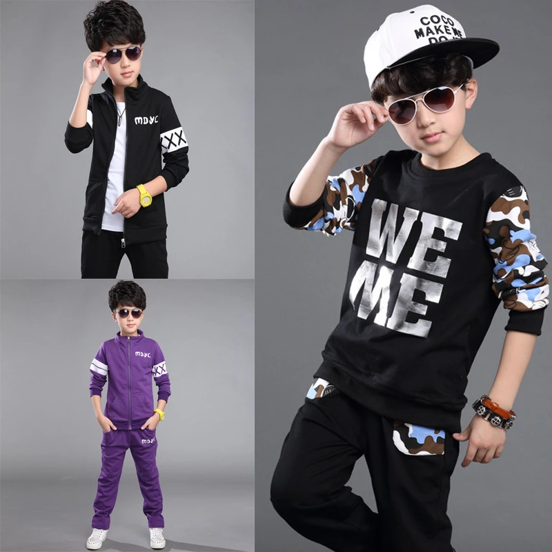 15 ファッション男の子服ブランド子供服スポーツ パーカー綿秋子供服セットミニー服子供の セット Clothes Xxxl Clothes For Small Bustclothes Fat Aliexpress