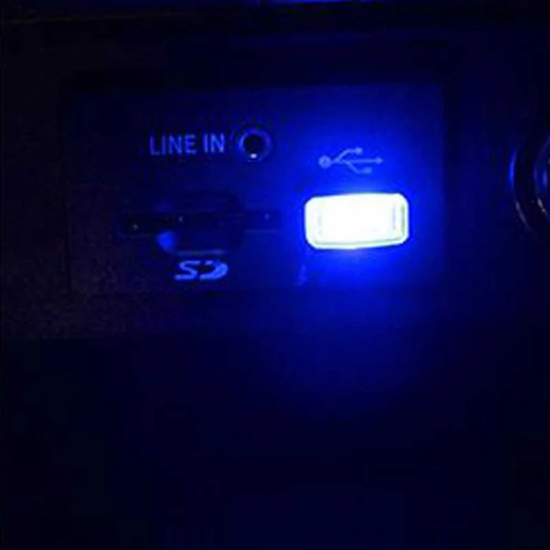 Подлокотник лампа штекер USB Play миниатюрный ключ вставной ультра Настольный автомобиль грузовик