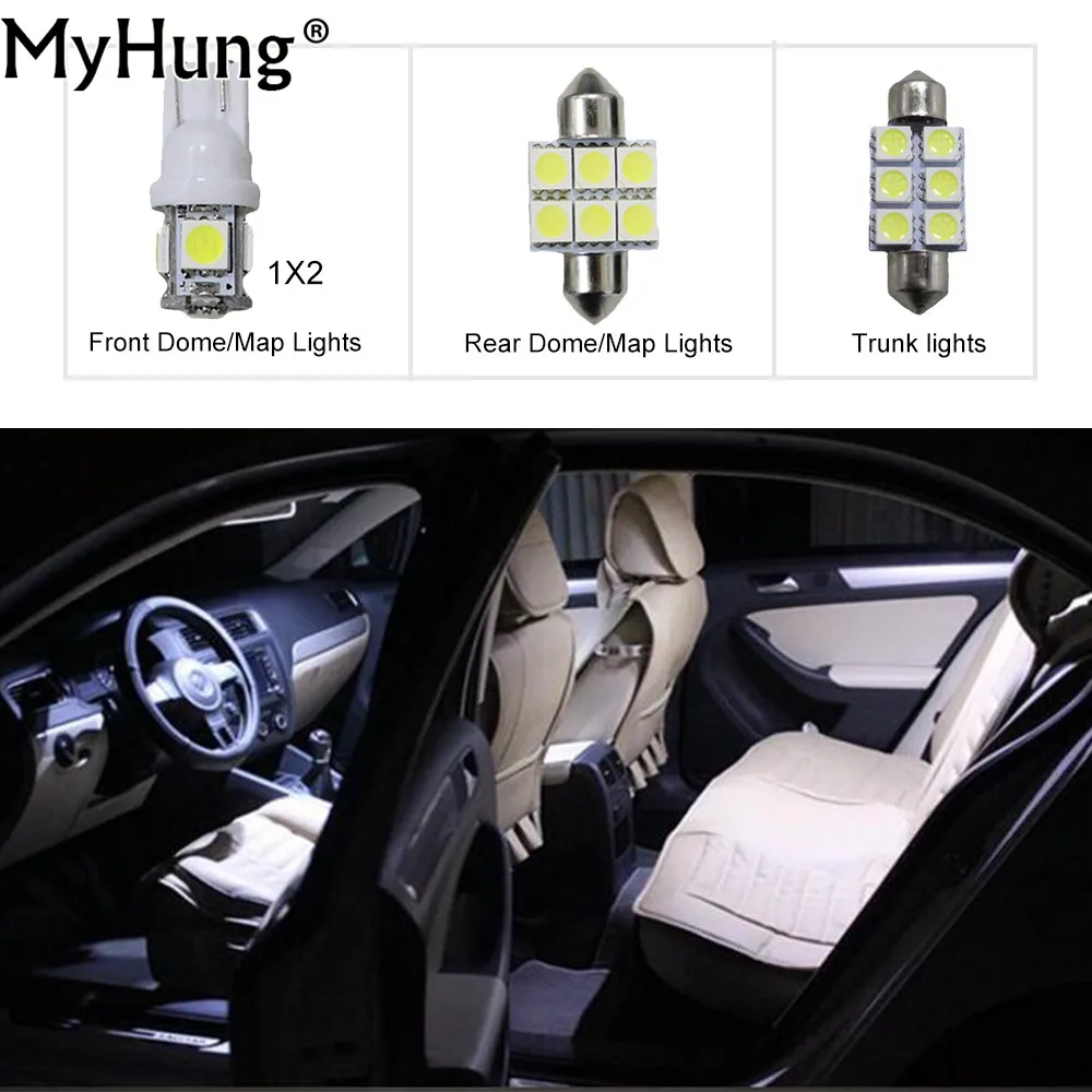 For Hyundai IX35 Convenience Bulbs Car Led Interior Light C10W W5W
