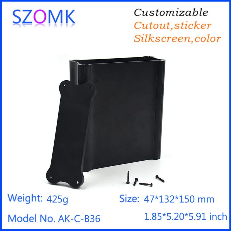 aluminum extrusion case szomk aluminum project box electronics enclosure for pcb aluminum amplifier housing box extruded junction box aluminum diy box pcb control enclosure electrical gps tracker outlet boxes (4).jpg