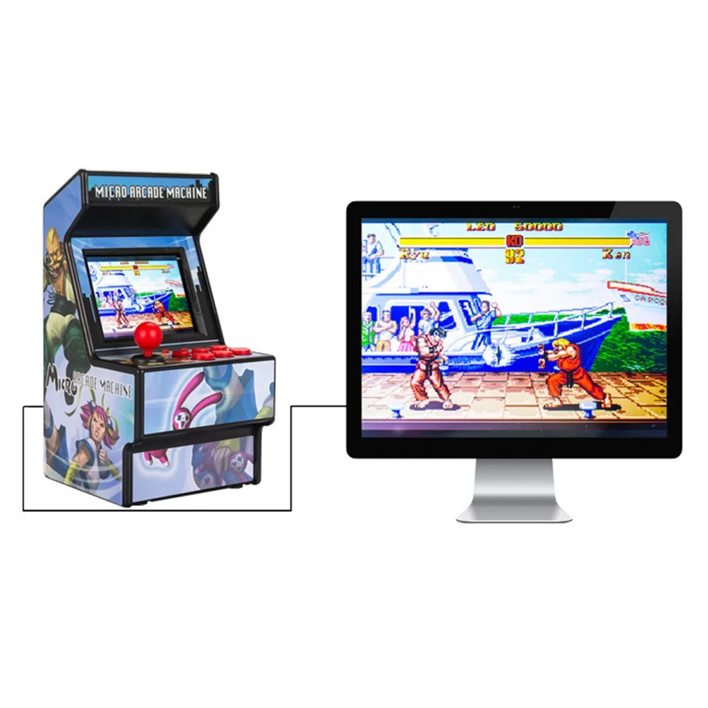 Встроенные 156 классические игры 2,8 дюймов ретро мини аркадная портативная для детей лучший подарок для ребенка Ностальгический плеер головоломка игровая консоль