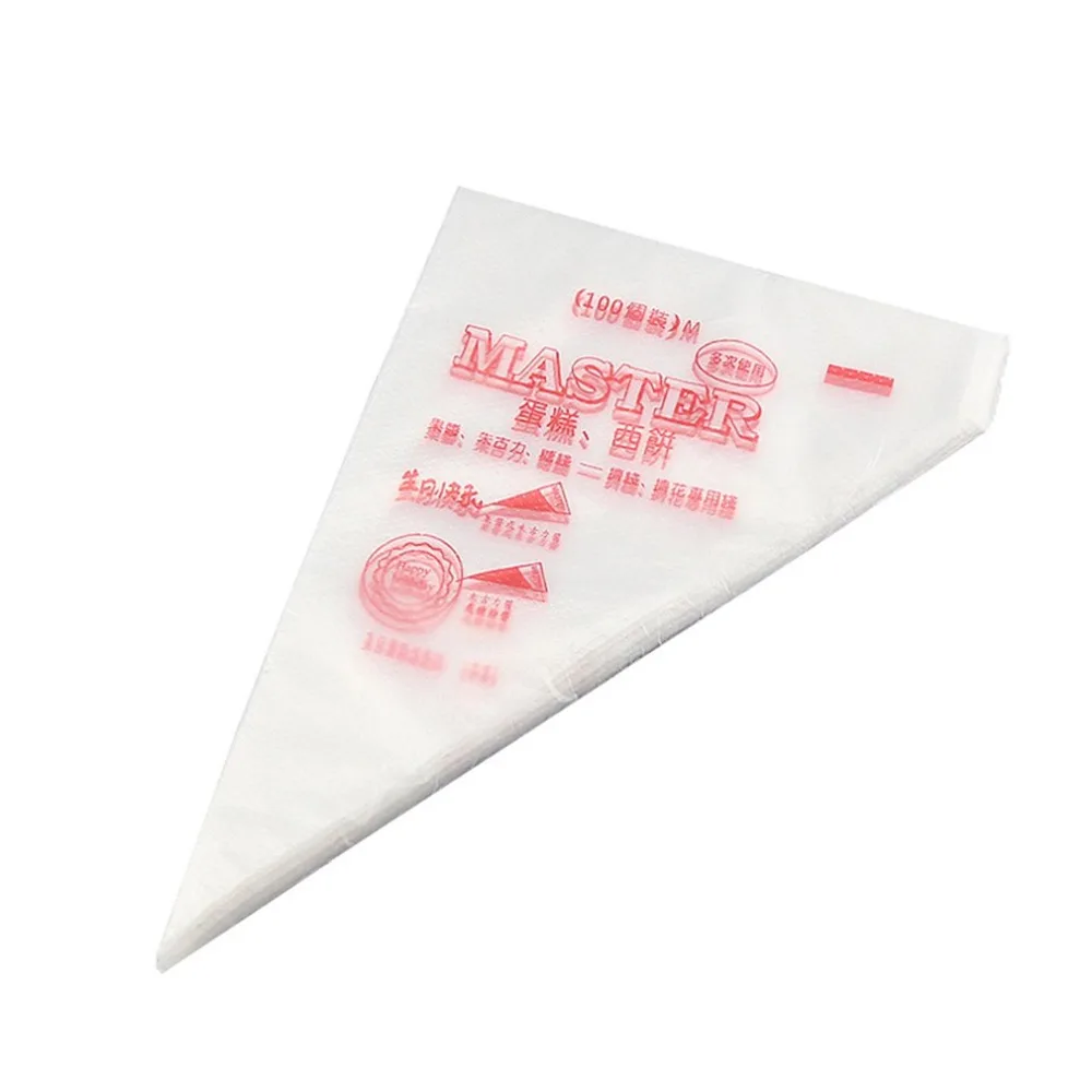 

Disposable Pastry Bag Icing Piping Cake Pastry Cupcake Decorating Bags Fondant Cake Cream Pastry Tip Baking Cake Tool
