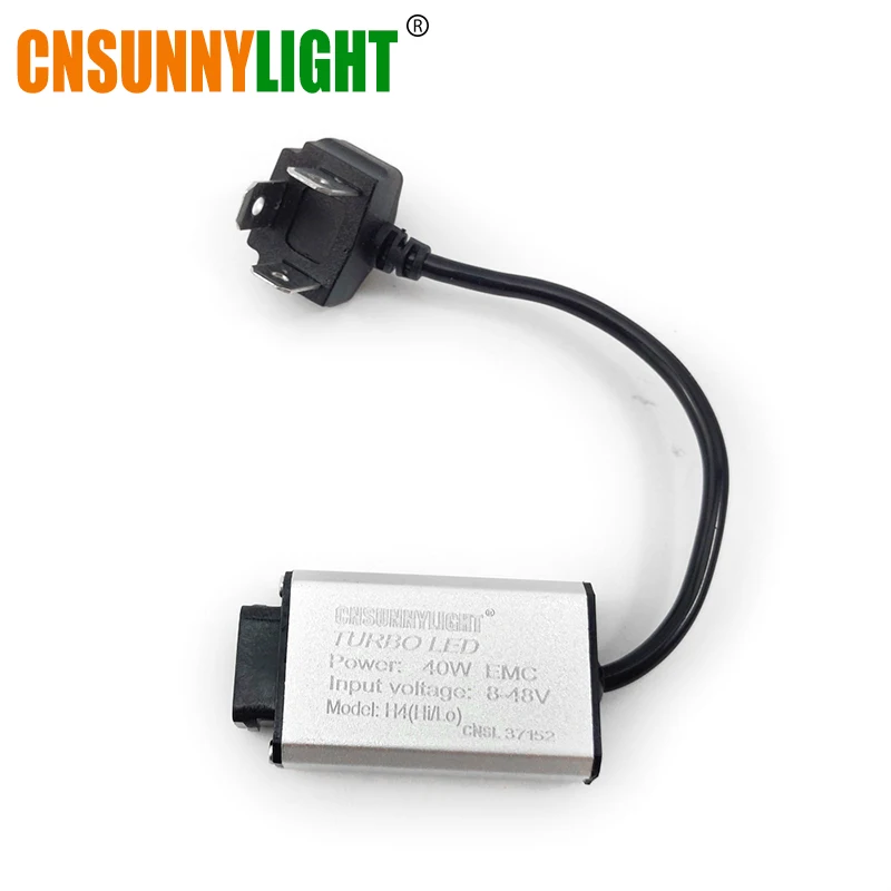 

T1 Car LED Light Driver Ballast Ignition H4 H7 H1 H11 H8 9005 9006 9004 9007 H13 Plug 35W/40W 8-48V for CNSUNNYLIGHT Headlights