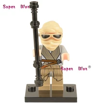 50 шт. Рей с принтом «The Force Awakens»(Звёздные войны: Пробуждение силы строительные блоки действие блоки, друзья», для девочки и мальчика, дом с рисунками из игр для детей игрушки