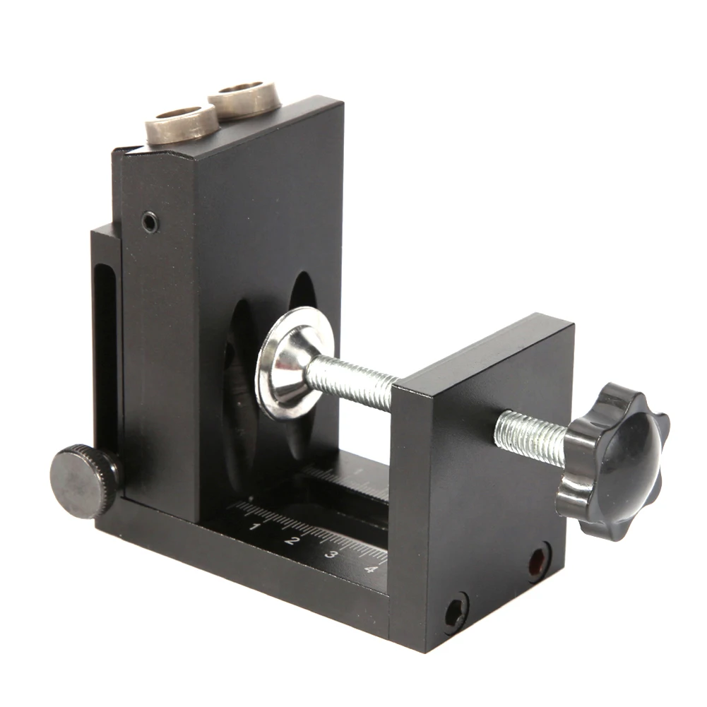 

Drill Bit Easy Apply Positioning Clear Scale Practical Woodworking Alignment Multifunctional Hole Puncher Set Efficient Pocket