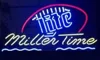 Custom Miller Time Glass Neon Light Sign Beer Bar