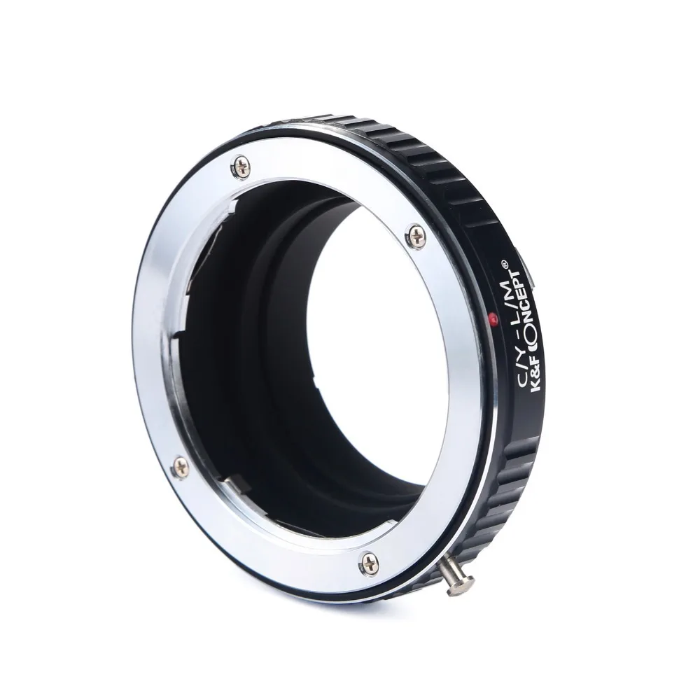K & F Concept адаптер крепления объектива для Contax Y Mount to Leica M Lens Camera Body C/Y L/M|lens mount adapter|f