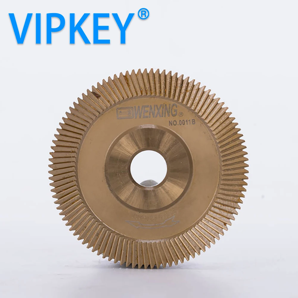 NO0011B titanizing wenxing key cutting machine cutter blade 12.7*70*7