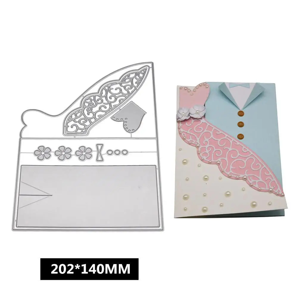  DIY Etched Carbon Steel Cutting Dies for Scrapbook Background Decor/Invitation Lace/Card - 33053280971