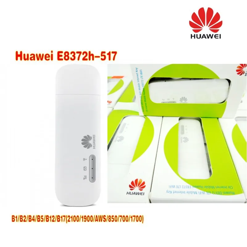 Лот из 5 шт разблокирована huawei E8372 150 mbps модем E8372h 517 4G Wi Fi маршрутизатор LTE lte