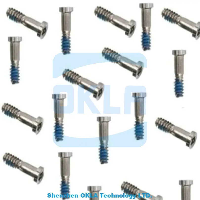 imágenes para 500 unids/lote plata tornillo torx estrella de 5 puntos base inferior pentáculo tuerca conector para el iphone 5 5g 5S imágenes para 500 unids/lote plata tornillo torx estrella de 5 puntos base inferior pentáculo tuerca conector para el iphone 5 5g 5S