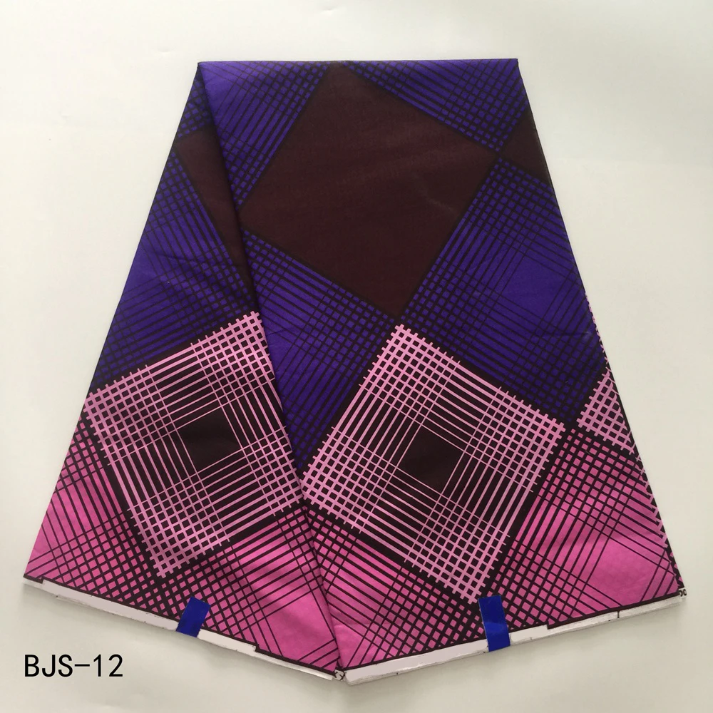 Дизайн африканская печатная восковая ткань высокого качества хлопковый материал лучшая модная восковая ткань для одежды BJS01-24