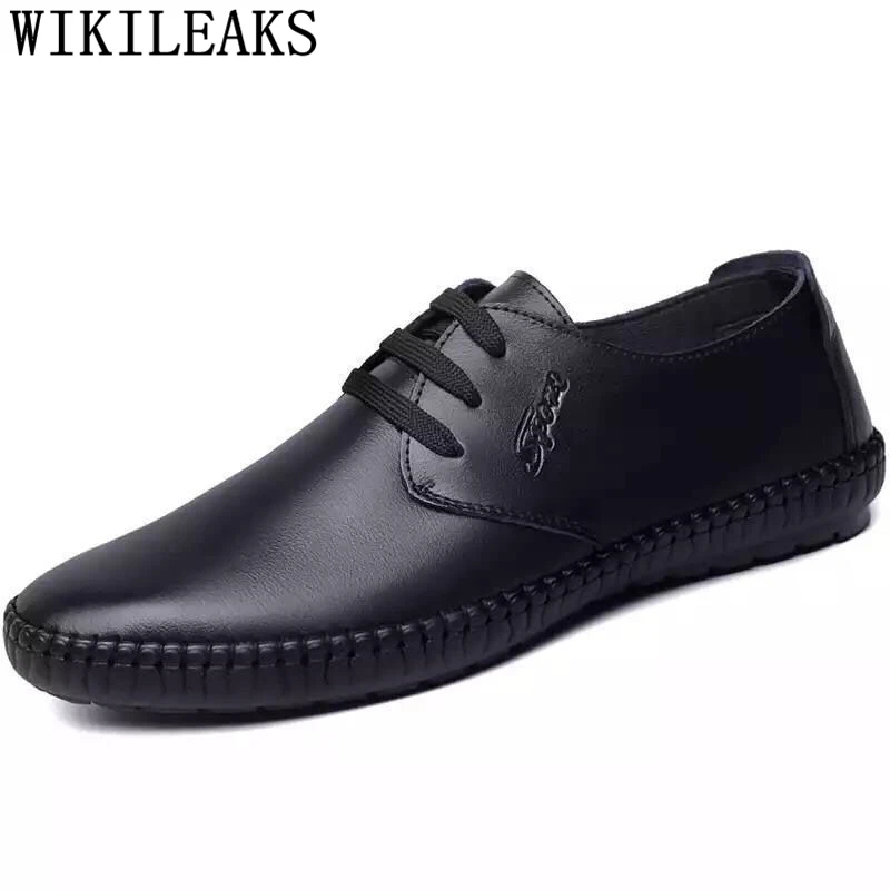 

mens casual shoes hot sale driving shoes formal dress brand leather shoes men 2019 zapatos hombre chaussure homme cuir ayakkab