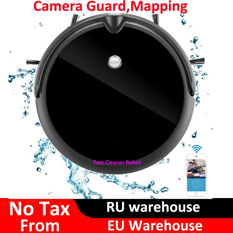 Newest Camera Guard Video Call Wet Dry robot aspirador With Map NavigationWiFi App ControlSmart MemoryWater Tank Newest Camera Guard Video Call Wet Dry robot aspirador With Map NavigationWiFi App ControlSmart MemoryWater Tank