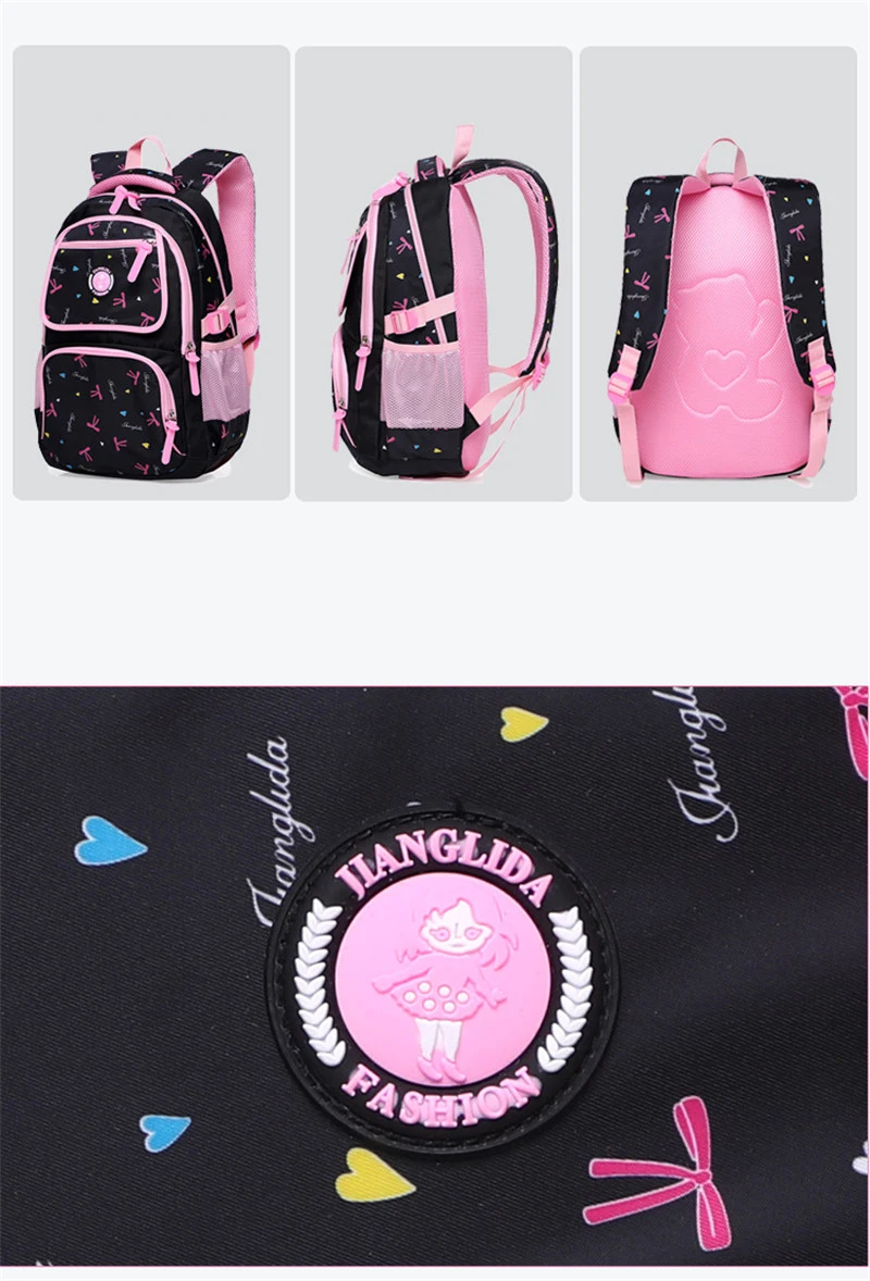 Новая детская школьная сумка Школьный рюкзак мальчики девочки ортопедическая школьная сумка рюкзак детский Ранец печати рюкзак mochila escolar