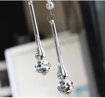 

K9 20pcs Glass Crystal Prisms Pendants Chandeliers Parts Lustres Rainbow Lamp Lighting Hang Drops 100mm