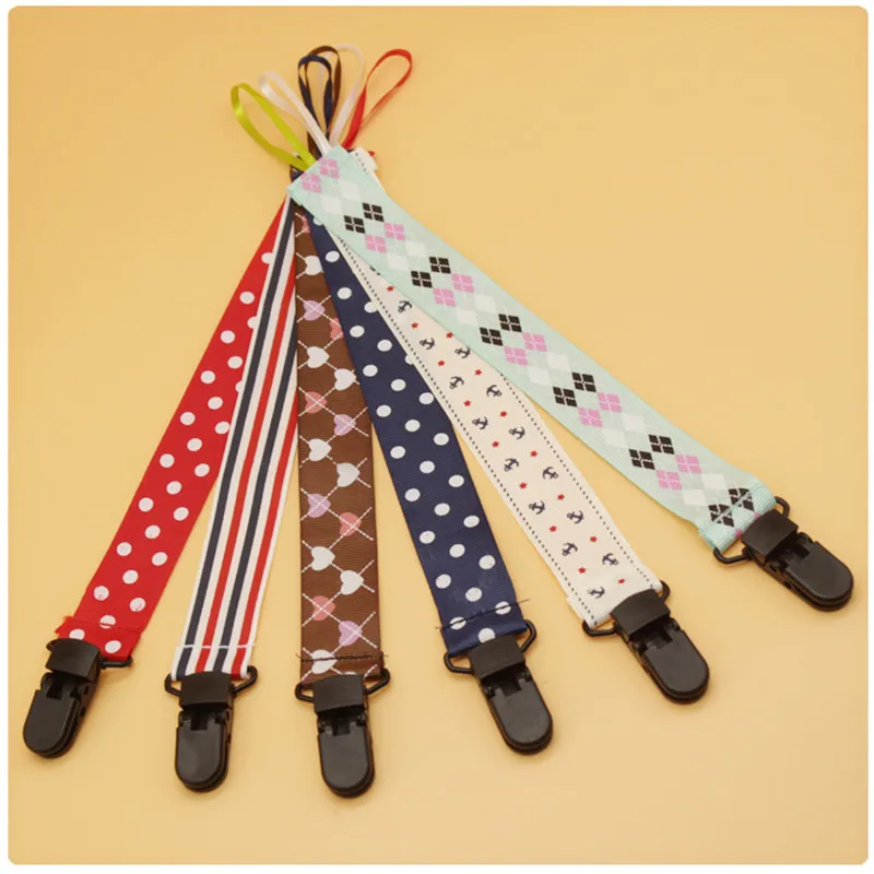 

Baby Pacifier Clips Chain Cartoon Funny Dummy Nipple Belt Teether Pacifier Holder Clip For Baby Safe Soother Chain