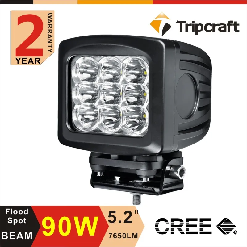 90W LED Work Light offroad Motorcycle Driving Lighting Boat Car Tractor Truck 4x4 SUV ATV Flood 12V 24V headlight