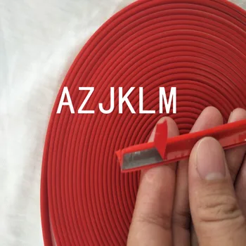 

Refit Newest 8M Motor Car Wheel Rim Protector Ring Red Tire Edge Changer Guard Styling Decoration Mold Trim Scratch-Resistance