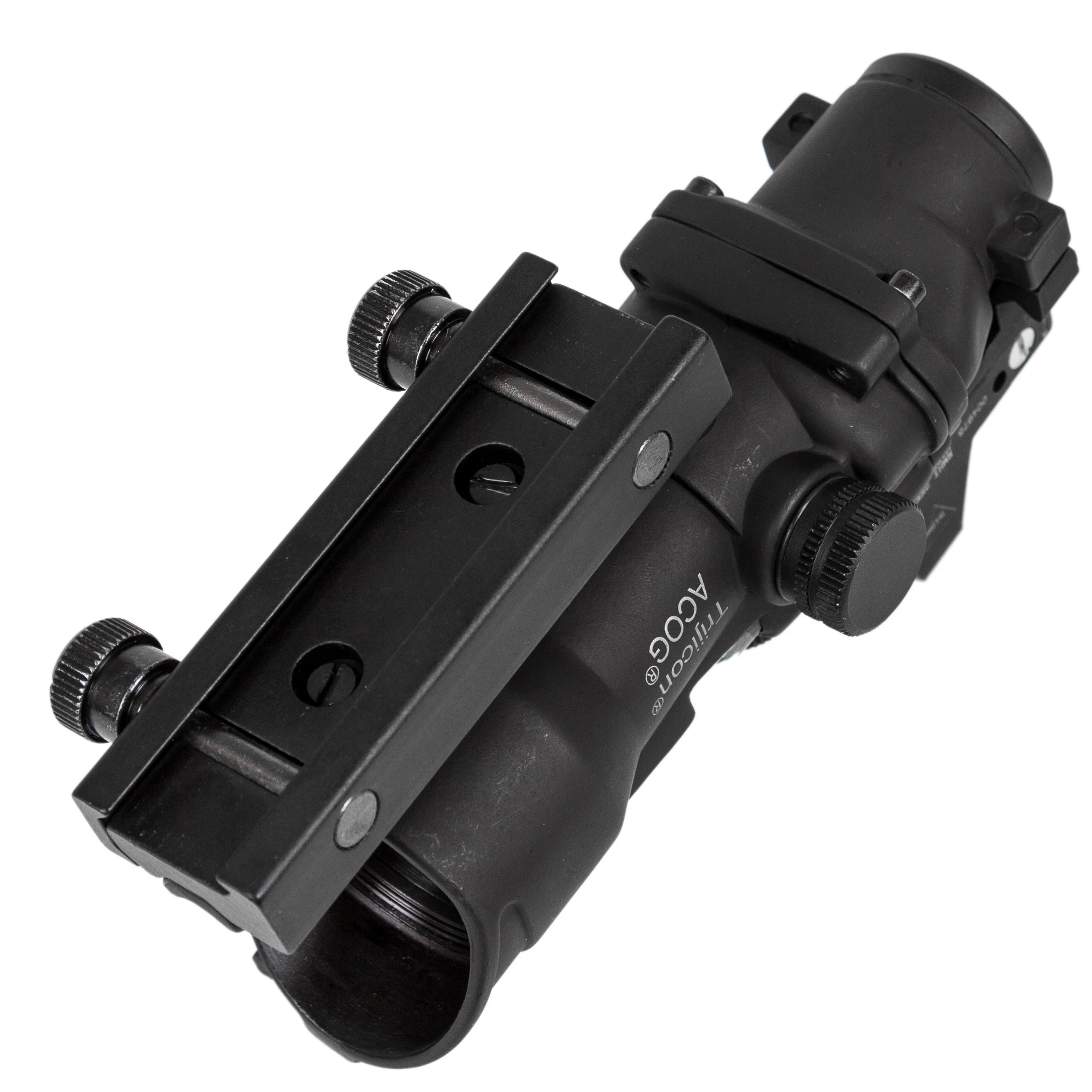 Оптический прицел Trijicon ACOG 4X32 оптический CAHEVRON сетка волоконно зеленая красная с RMR