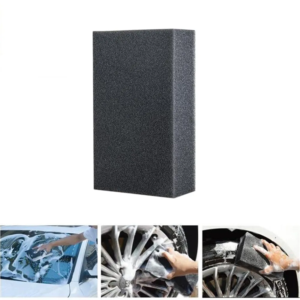 

2PCS Car Vehicle Care Foam Multipurpose Washing Brush Sponge Pad Cleaning Tool Wash detailing dust Brushes #YL6
