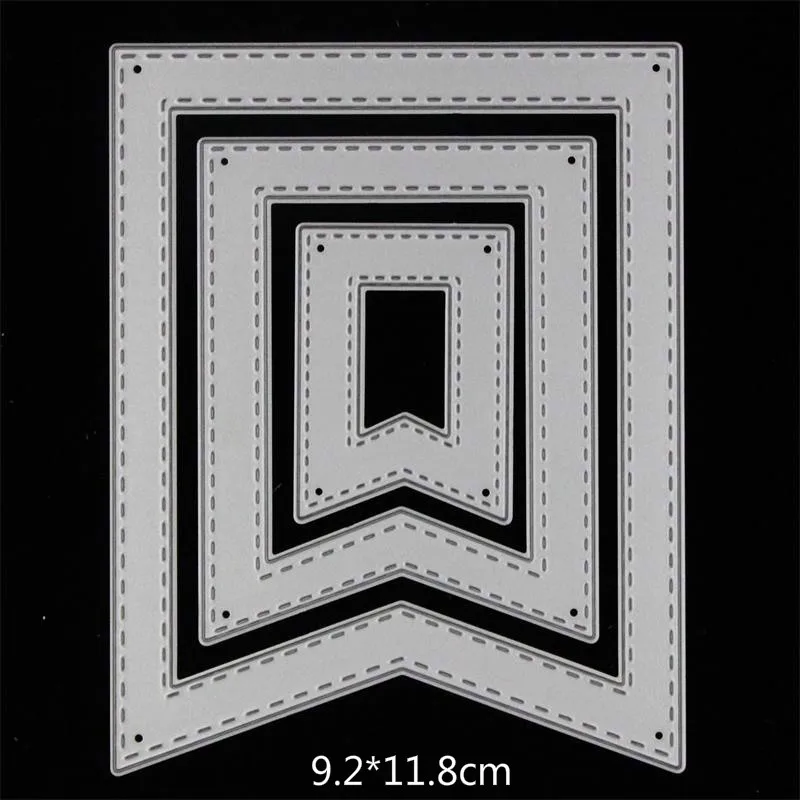 

Frames Corners Set Metal Cutting Dies Stencils for DIY Scrapbooking/photo album Decorative Embossing DIY Paper Card