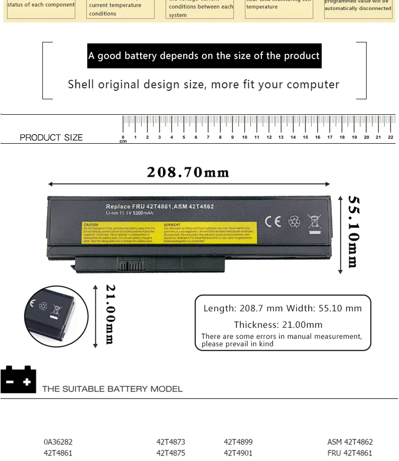 HSW ноутбук Батарея для lenovo ThinkPad X220 X220i X220s 0A36281 0A36282 0A36283 42T4861 42T4862 42T4863 42T4865 42T4901 Батарея