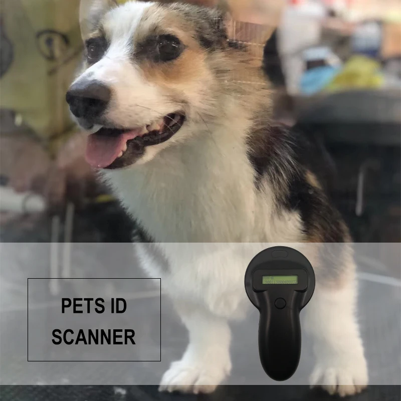 Бесплатная доставка собака кошка микрочип ID животных ухо тег портативная 134,2 кГц FDX-B считыватель rfid-сканер ISO11784/5 с USB хранения данных чип