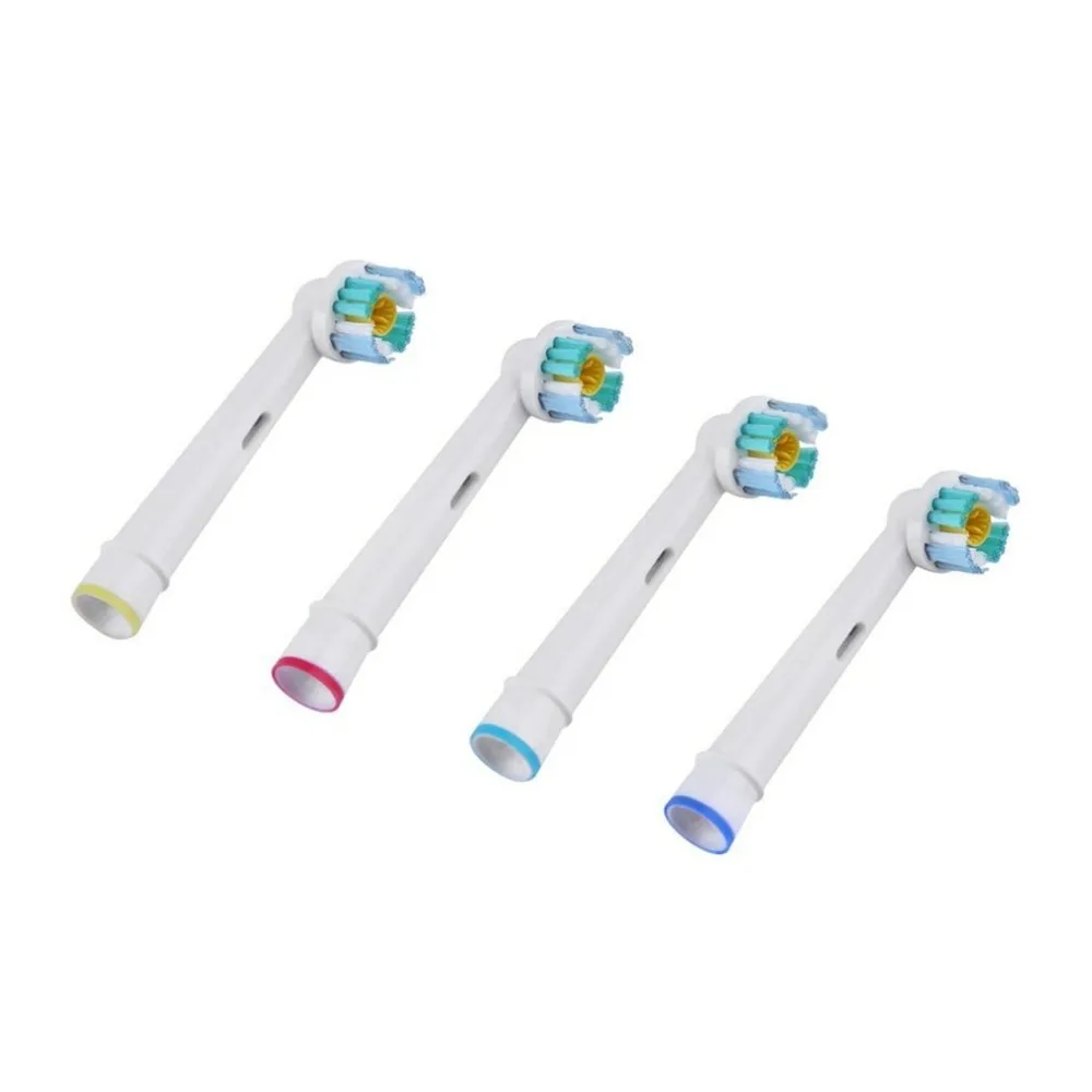 

Universal 4 Pcs Replacement Electric Toothbrush Heads For Oral Vitality EB-18A Soft Tooth Brush Heads