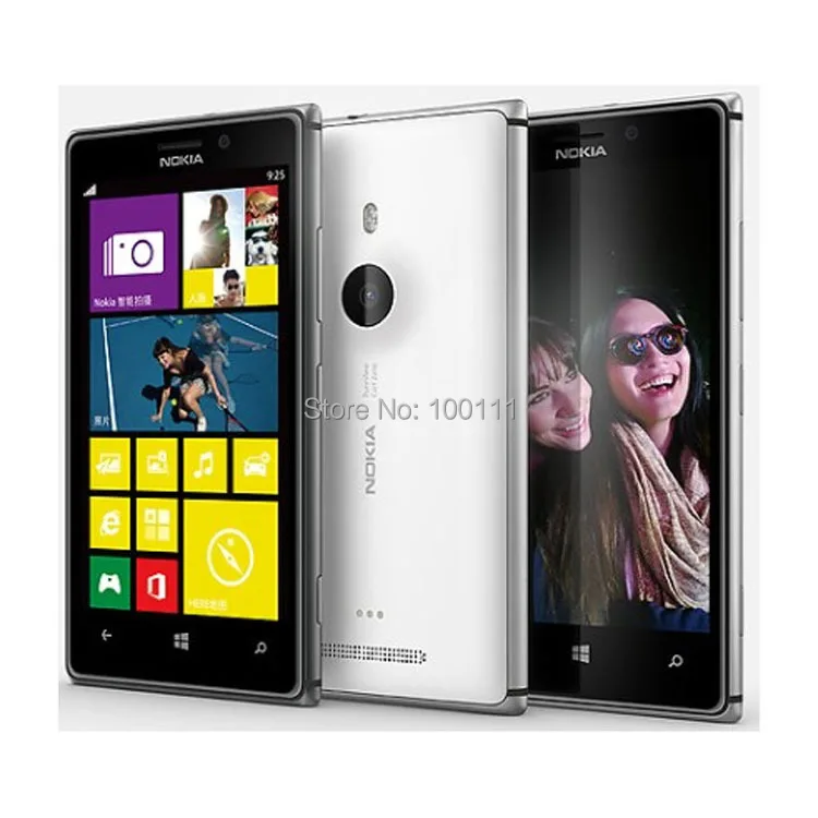 bilder für Original Nokia Lumia 925 Handy Entsperrt Windows Touch screen 4,5 ''8MP WIFI GPS 16 GB renoviert, freies DHL-EMS Verschiffen bilder für Original Nokia Lumia 925 Handy Entsperrt Windows Touch screen 4,5 ''8MP WIFI GPS 16 GB renoviert, freies DHL-EMS Verschiffen