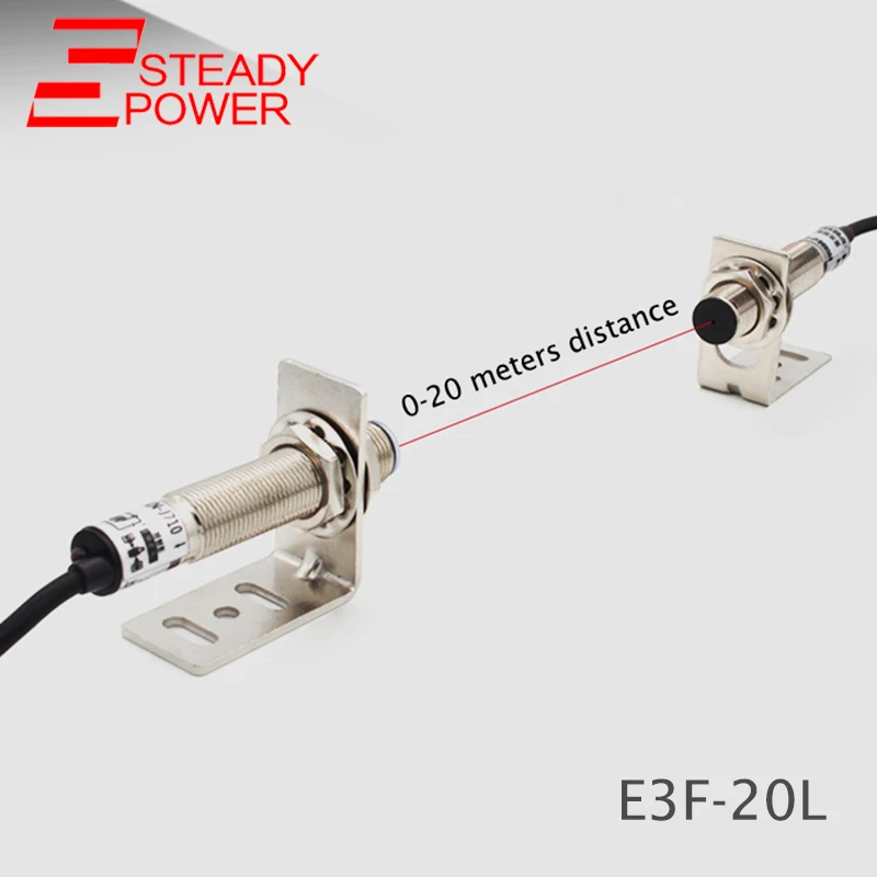 

E3F-20L PNP NO output photoelectric proximity switch for Optical