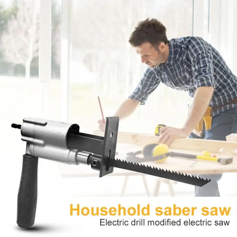 

Reciprocating Saw Electric Drill Woodworking Attachment Metal Cutting Tools