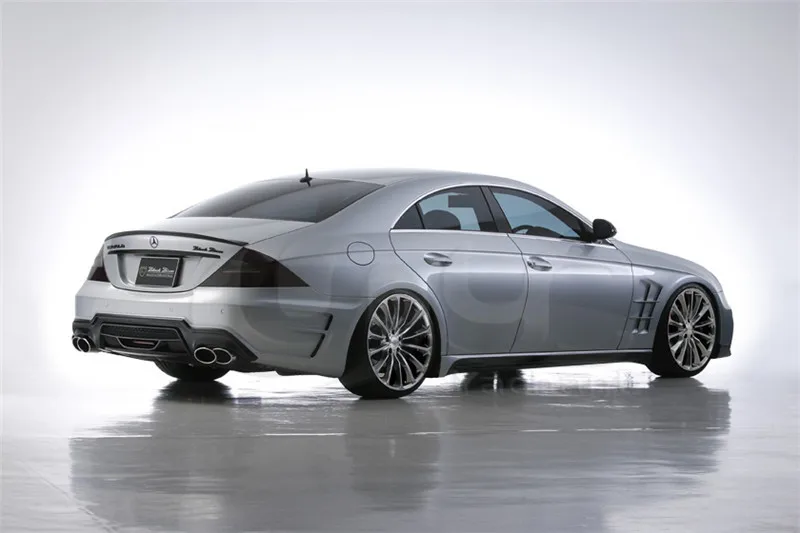 Стекловолоконный FRP кузов подходит для 2007-2011 W219 CLS Sedan WA style Body kit передний и задний бампер крыло боковые юбки светодиодный глушитель