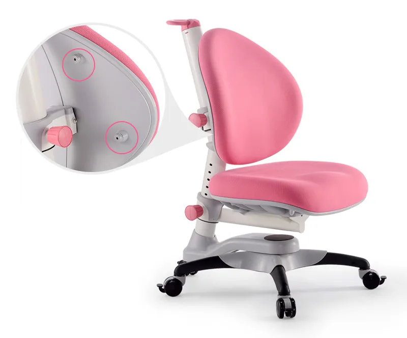 Adjustable Desk and Chair Set Love Fruit Learning Table Children Lifting Study Tables and Chairs Set Kids Furniture