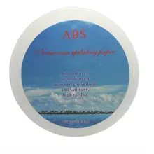 Удаление волос воском специальные одноразовые нетканые рулона бумаги 100 ярдов белые волосы рулон бумаги для депиляции