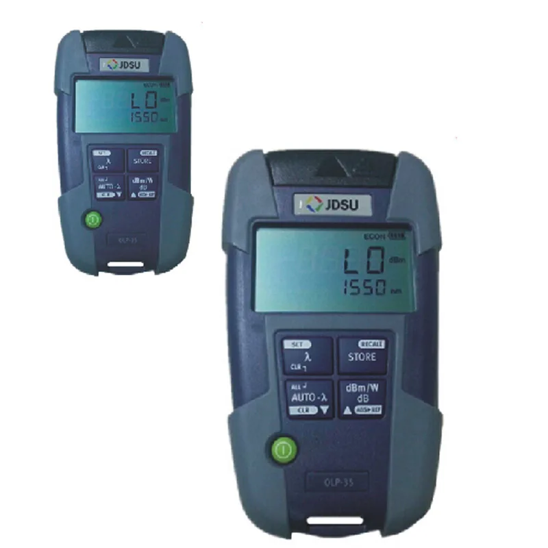 Fiber Optic Power Meter JDSU OLP 35 Optical Fiber Power Tester fiber optical light source power