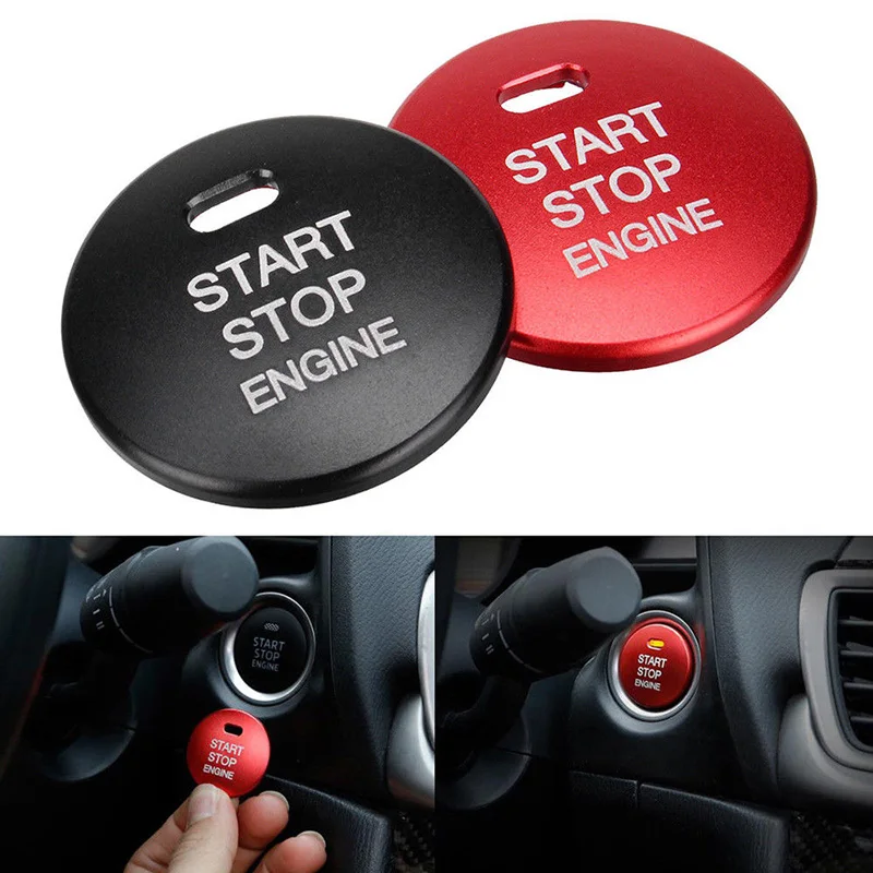 

Aluminum Alloy Engine Start Stop Button Cover for Mazda CX-3 CX-4 CX-5