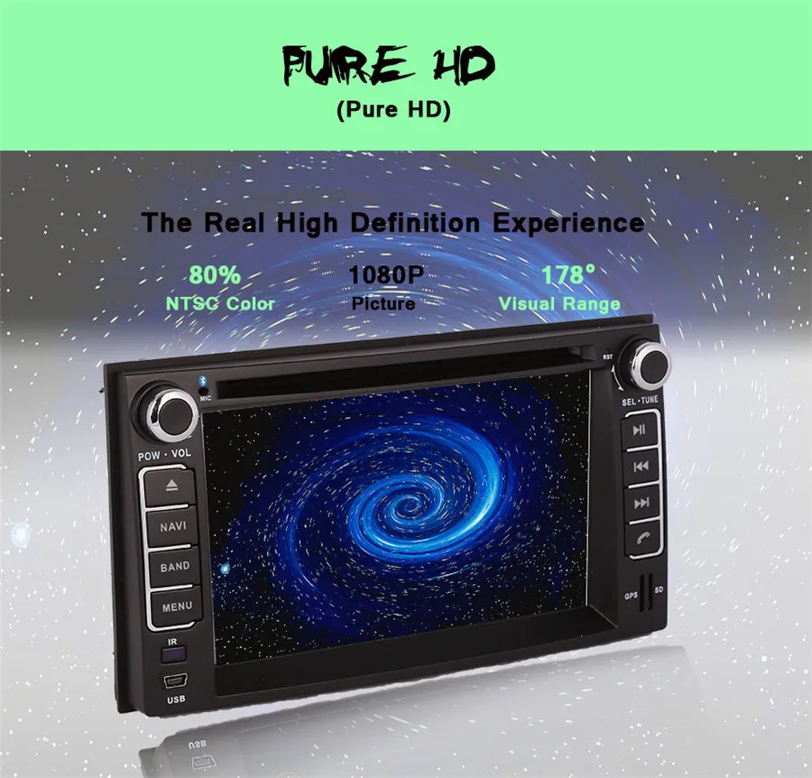 Cheap Android 9.0 2Din GPS for KIA Magentis Morning Picanto RIO Lotze Rondo Euro 2005-2011 4G WiFi DVD Radio Player Navigation System 3