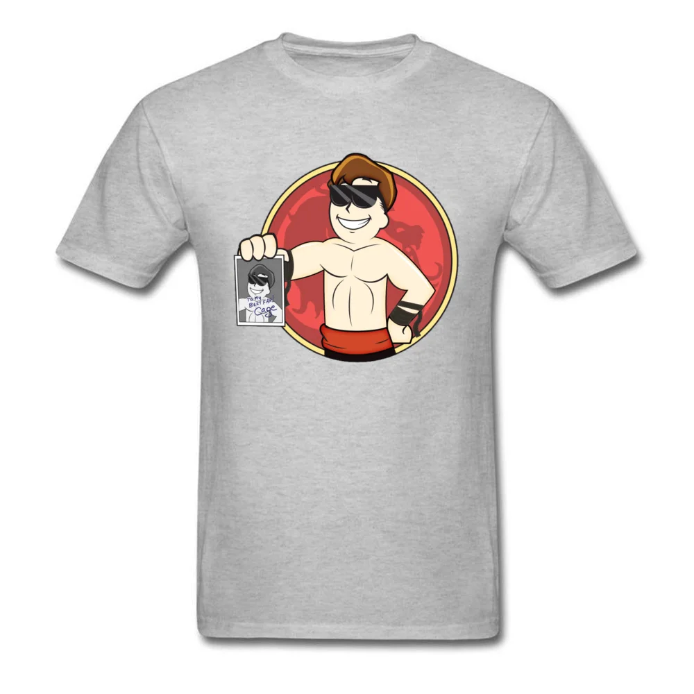 100% Cotton Men's Short Sleeve Johnny Boy T Shirts Printed Tops & Tees Plain Summer Crewneck T Shirts Wholesale Johnny Boy grey