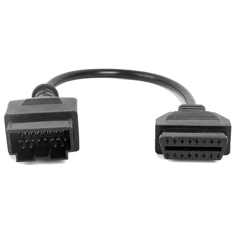 OBD 2 кабель для KIA 20 Pin до 16 OBD2 диагностический инструмент сканер Код считыватель