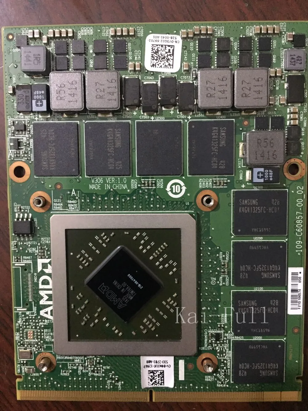 

original HD8970M HD 8970M R9 M290X M290 290 VIDEO Graphic Card GDDR5 for GX70 GX60 Z70-2BA MS-176K MS-1W0D1 109-C60846-00A