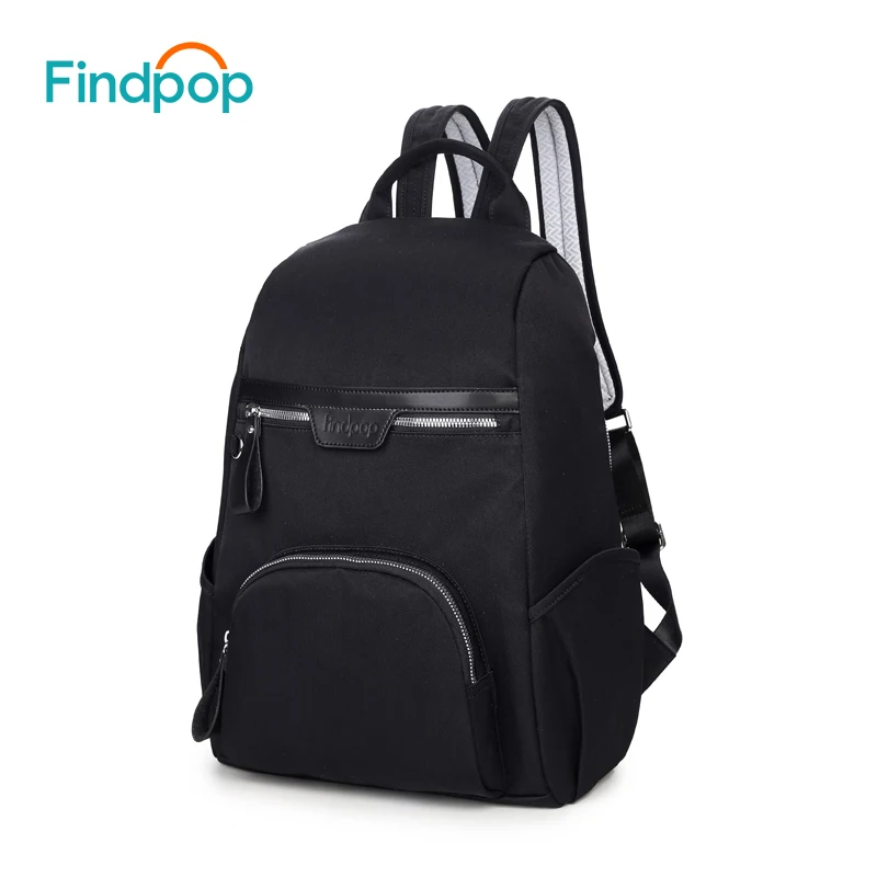 

Findpop Brand Black School Backpack For Teenager 2017 Fashion Casual Backpacks Women Large Capacity Waterproof Canvas Backpacks
