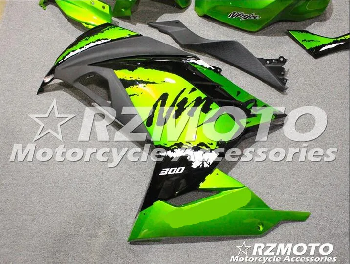 Мотоциклетный обтекатель abs для kawasaki Ninja 300 2013 ниндзя впрыска Bodywor все сорта цветной № 517