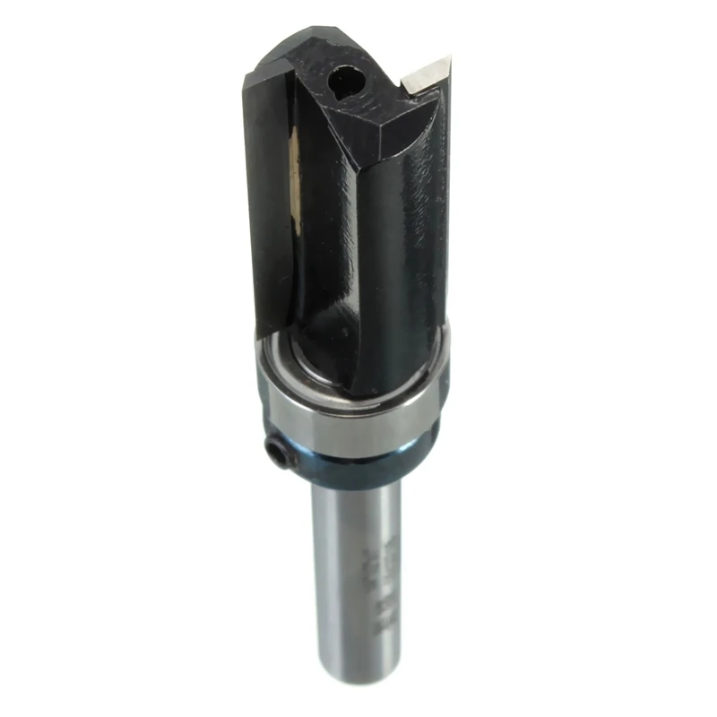 1PC 45 Steel Trim Router Bit 1/4 Inch Shank 25.4mm Tungsten Steel Blade