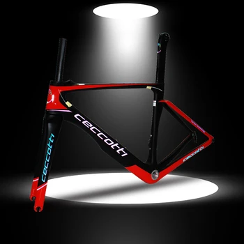 

Ceccotti reflective carbon bike frame T1000 UD bright carbon road frame outdoor sport riding carbon bicycle frame