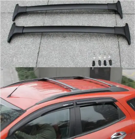 

JIOYNG Aluminum Alloy CAR ROOF RACK BAGGAGE LUGGAGE BAR FIT FOR Ford Ecosport 2013 2014 2015 2016 2017 2018