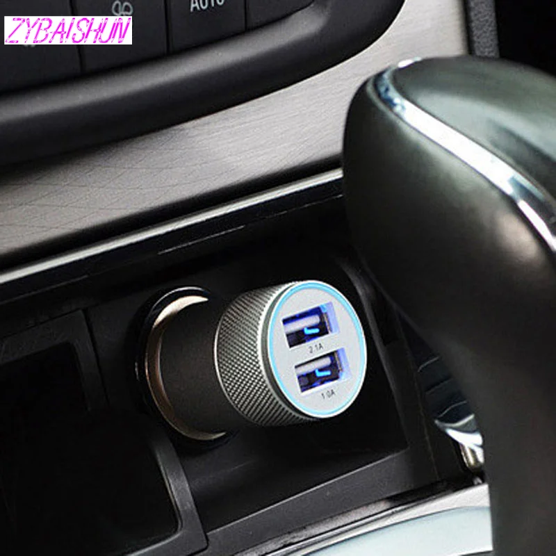 

Dual USB Car Outlet Charger s for Hyundai ix35 iX45 iX25 i20 i30 Sonata,Verna,Solaris,Elantra,Accent,Veracruz,Mistra,Tucson,